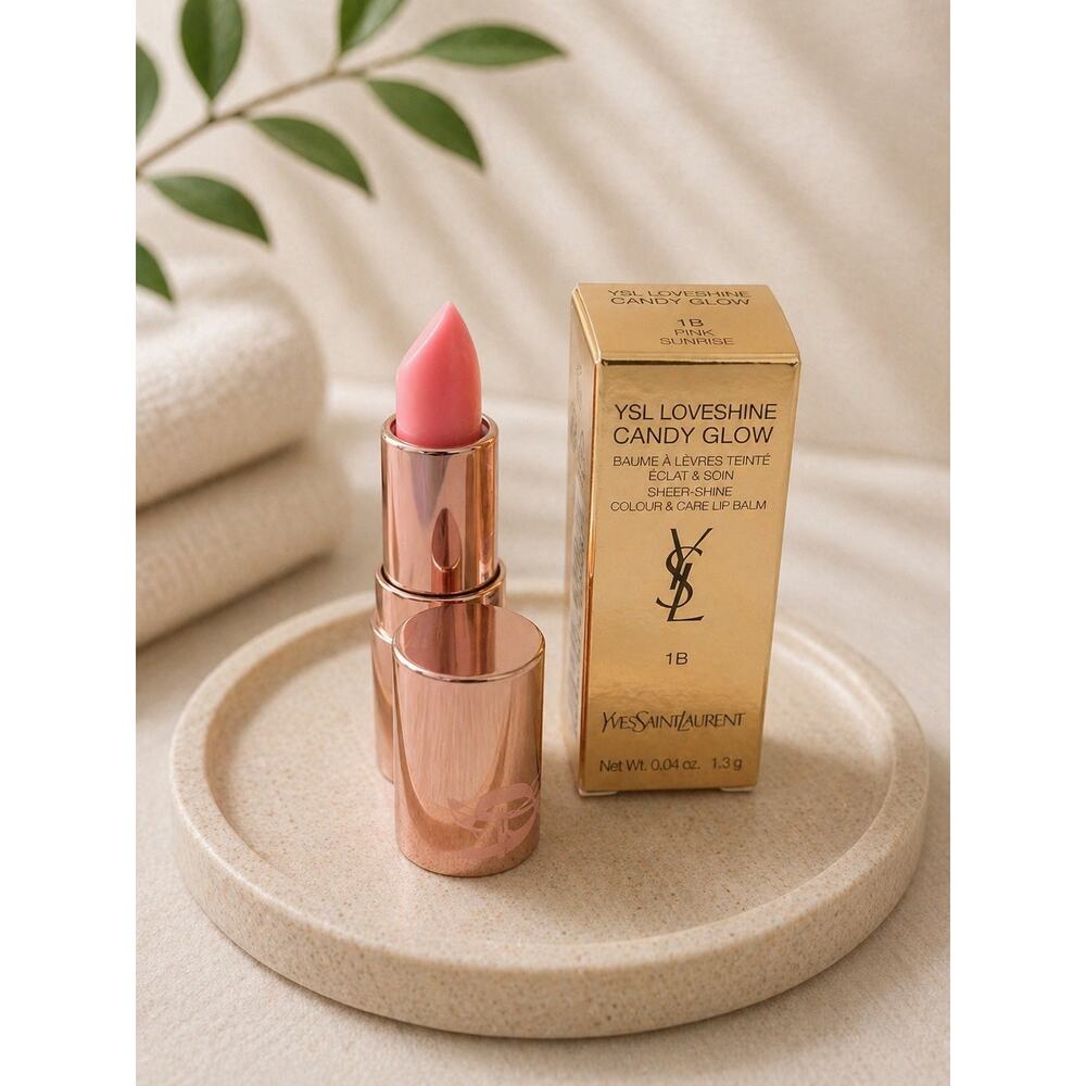 $35 New YSL Loveshine Candy Glow
Sheer-Shine Colour & Care Lip Balm